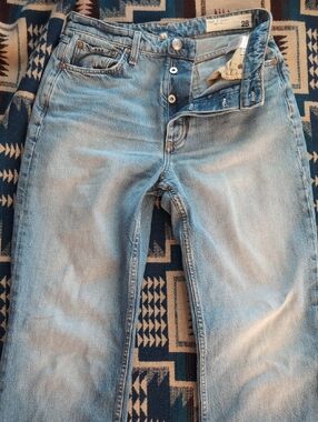 Rag & Bones Light Blue Men’s Denim Jeans - Classic Straight Fit